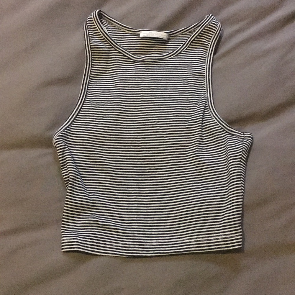 Zara, fitted, cropped tank!